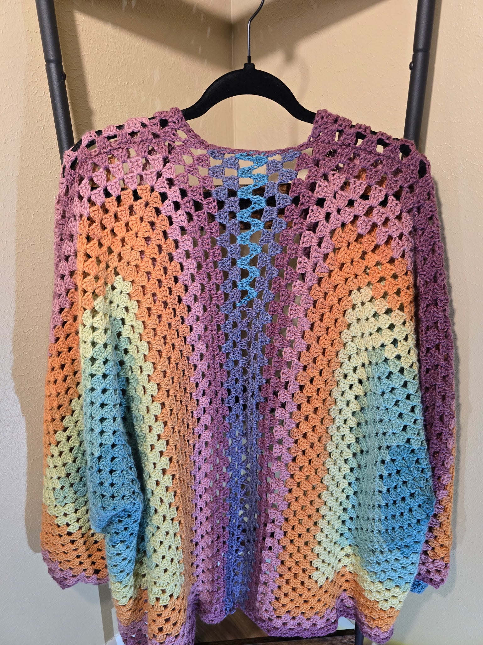 Rainbow Sherbet Cardigan