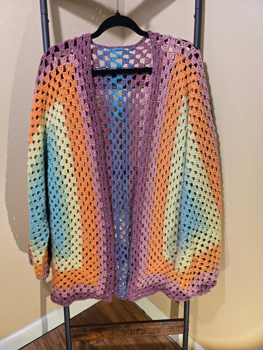 Rainbow Sherbet Cardigan