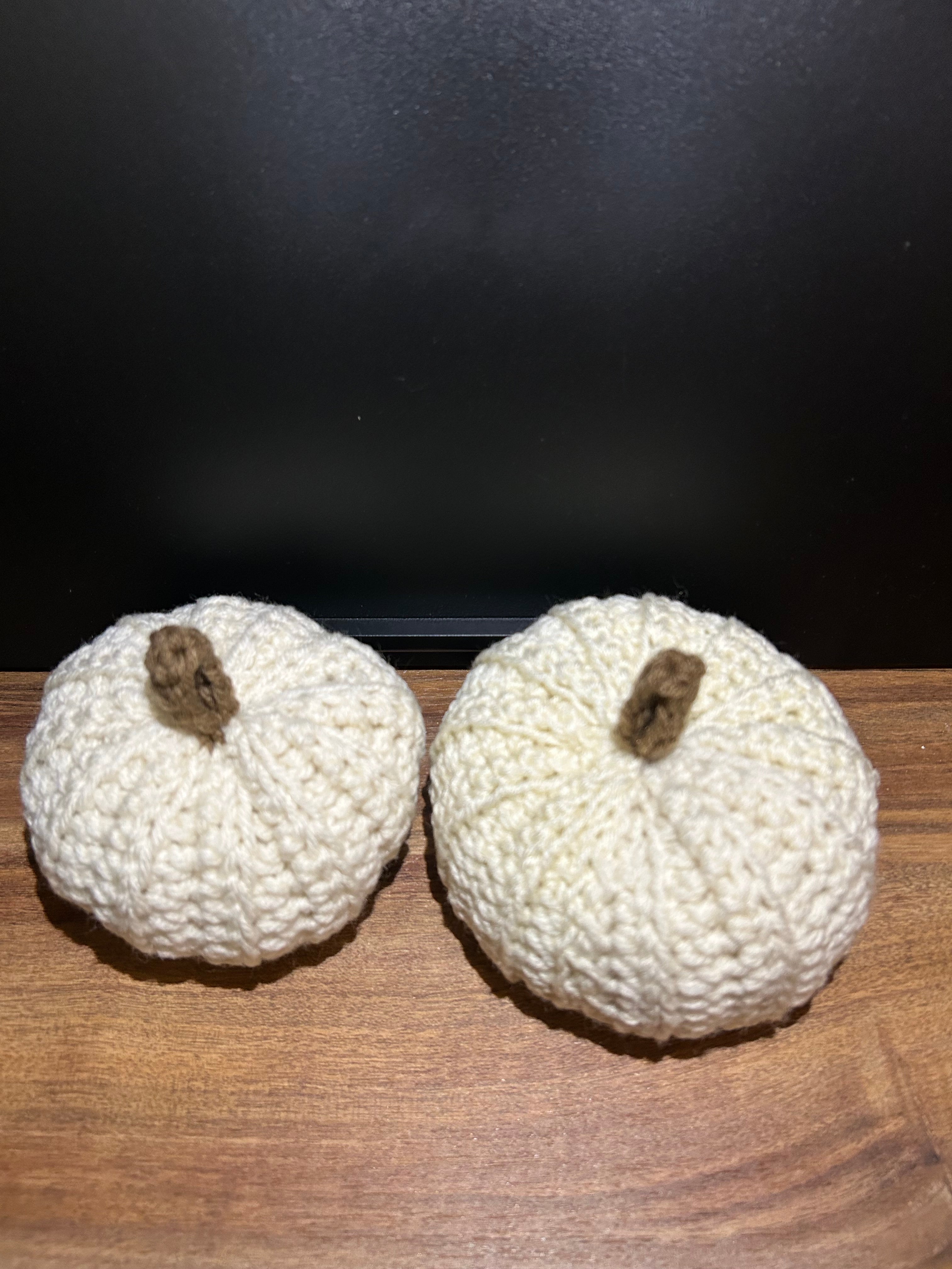 Cream Pumpkins