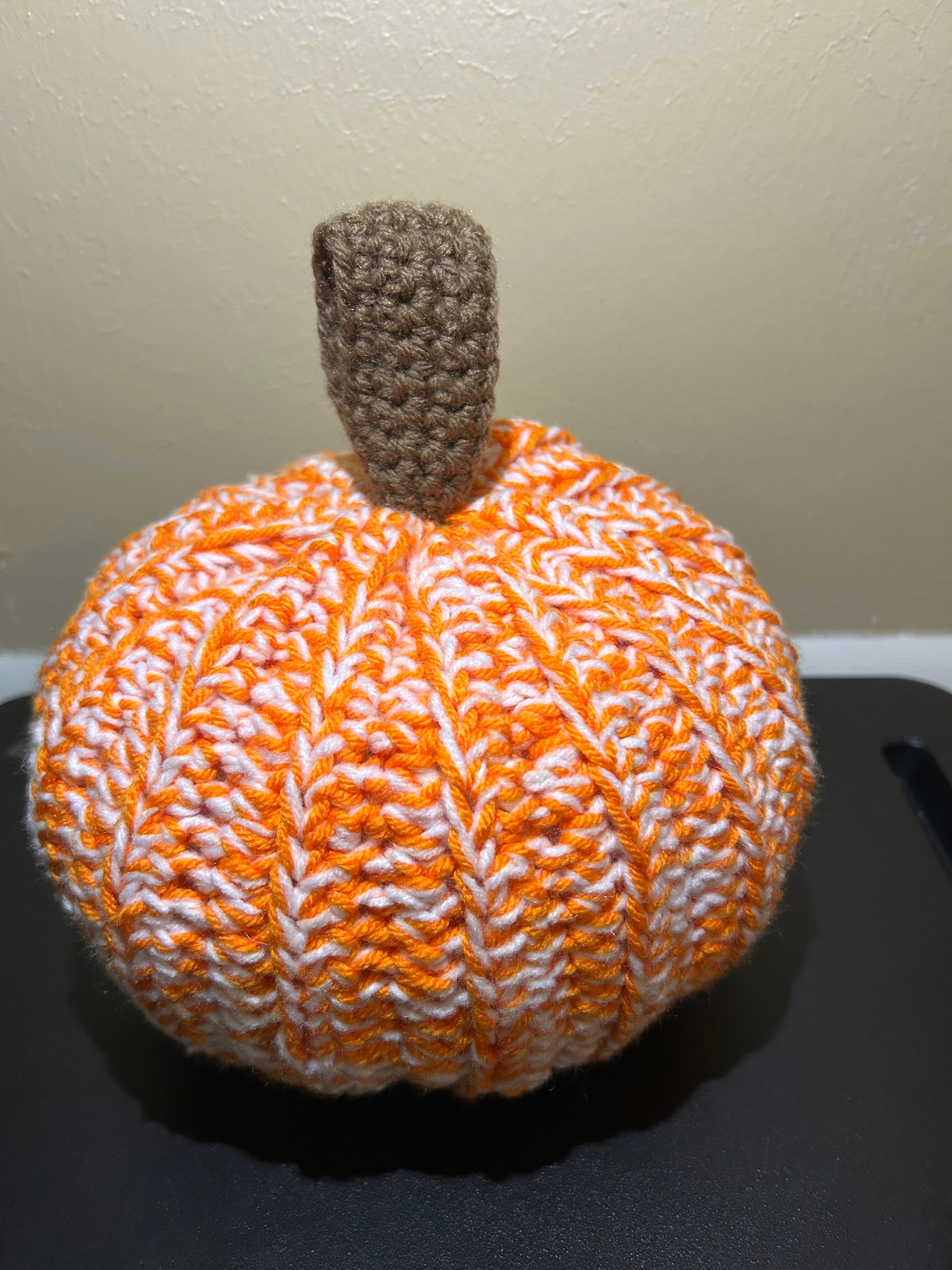 Orange & White Pumpkin