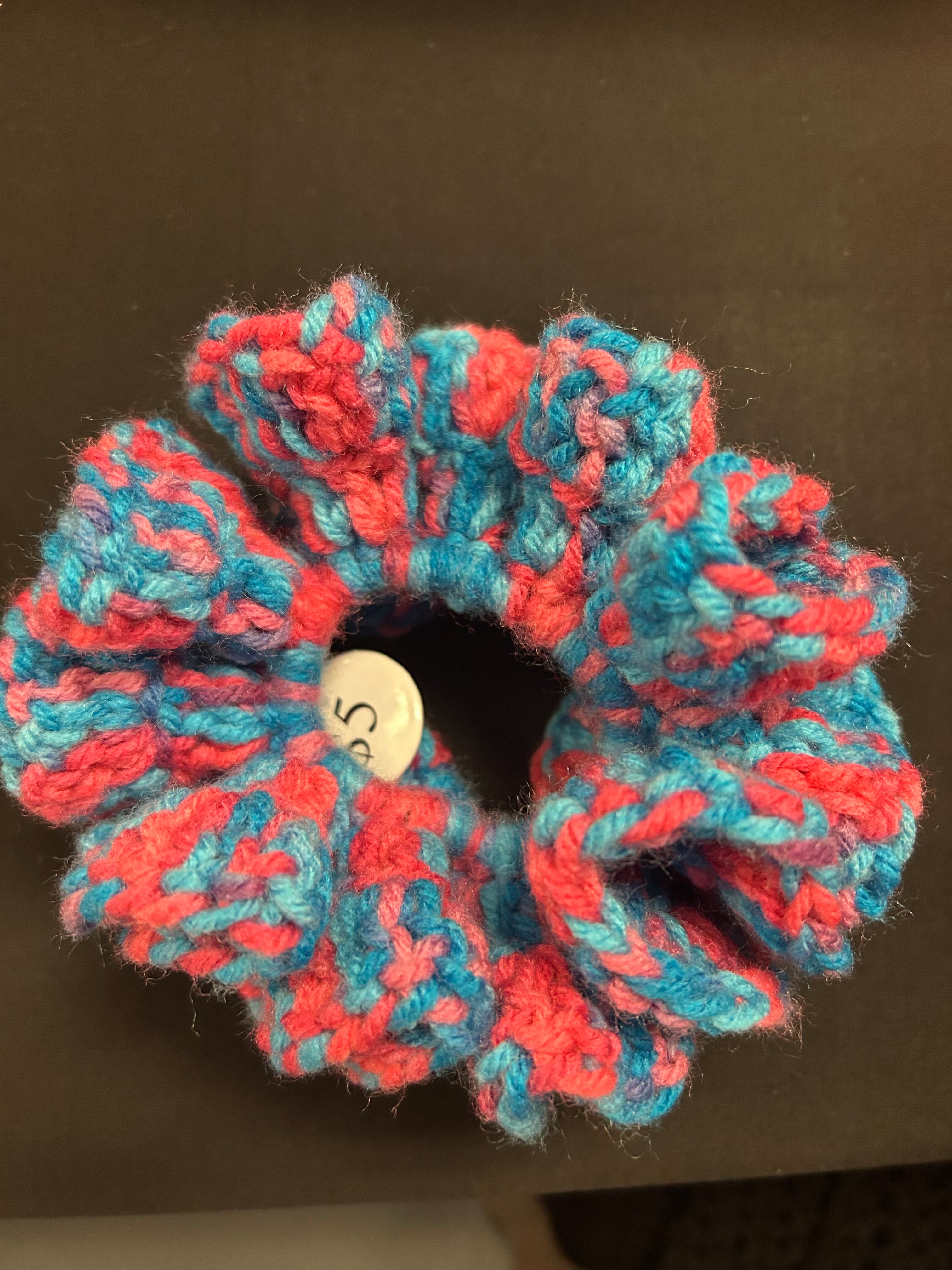 Cotton Candy Scrunchies