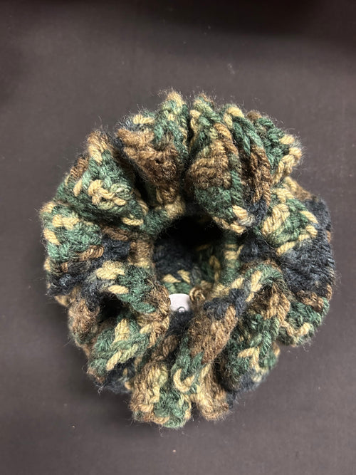 Camo Scrunchies