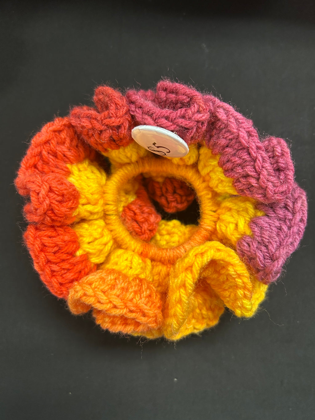 Sunset Themed Scrunchie