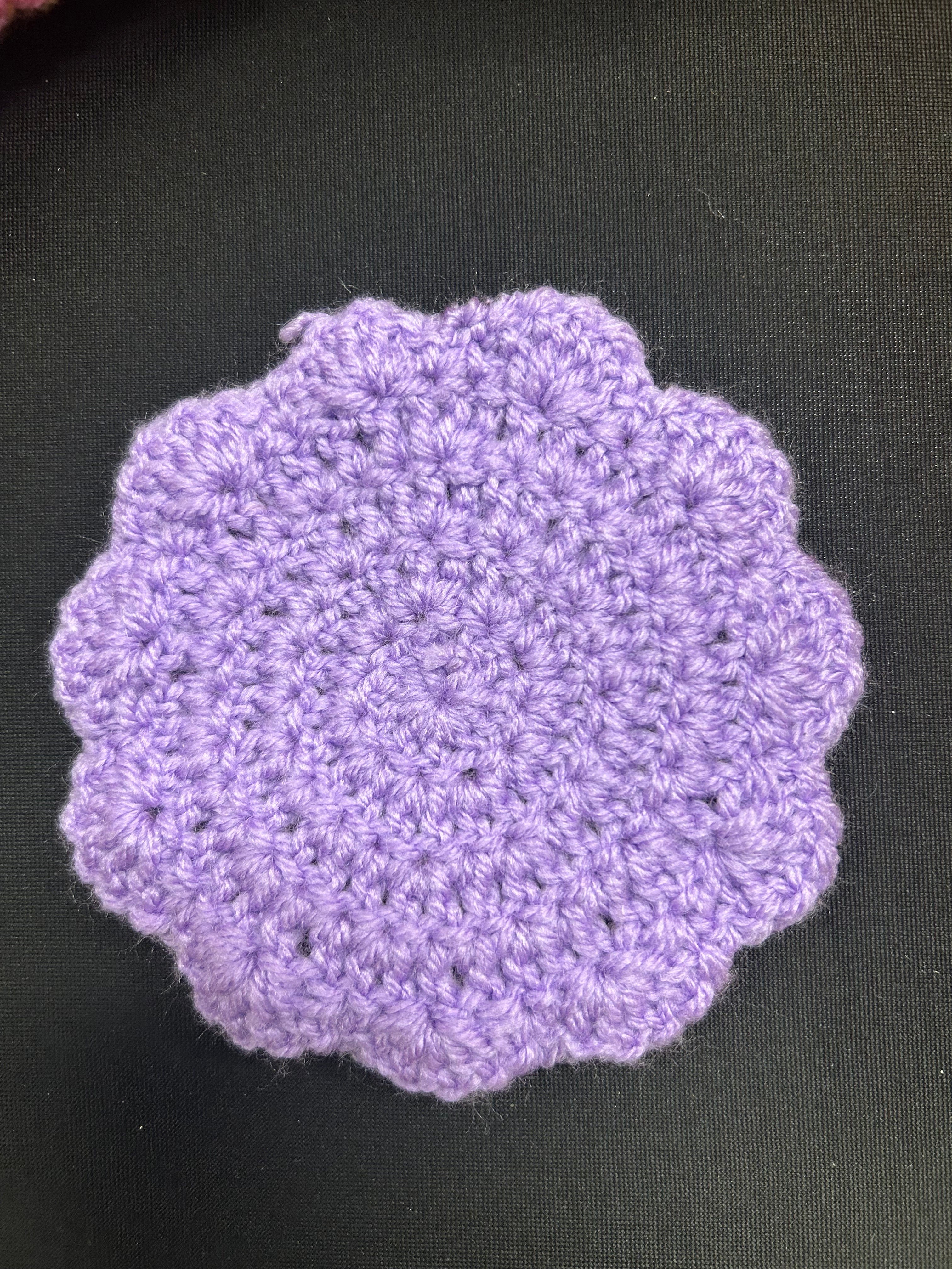 Purple Ombré Flowers Coaster Collection