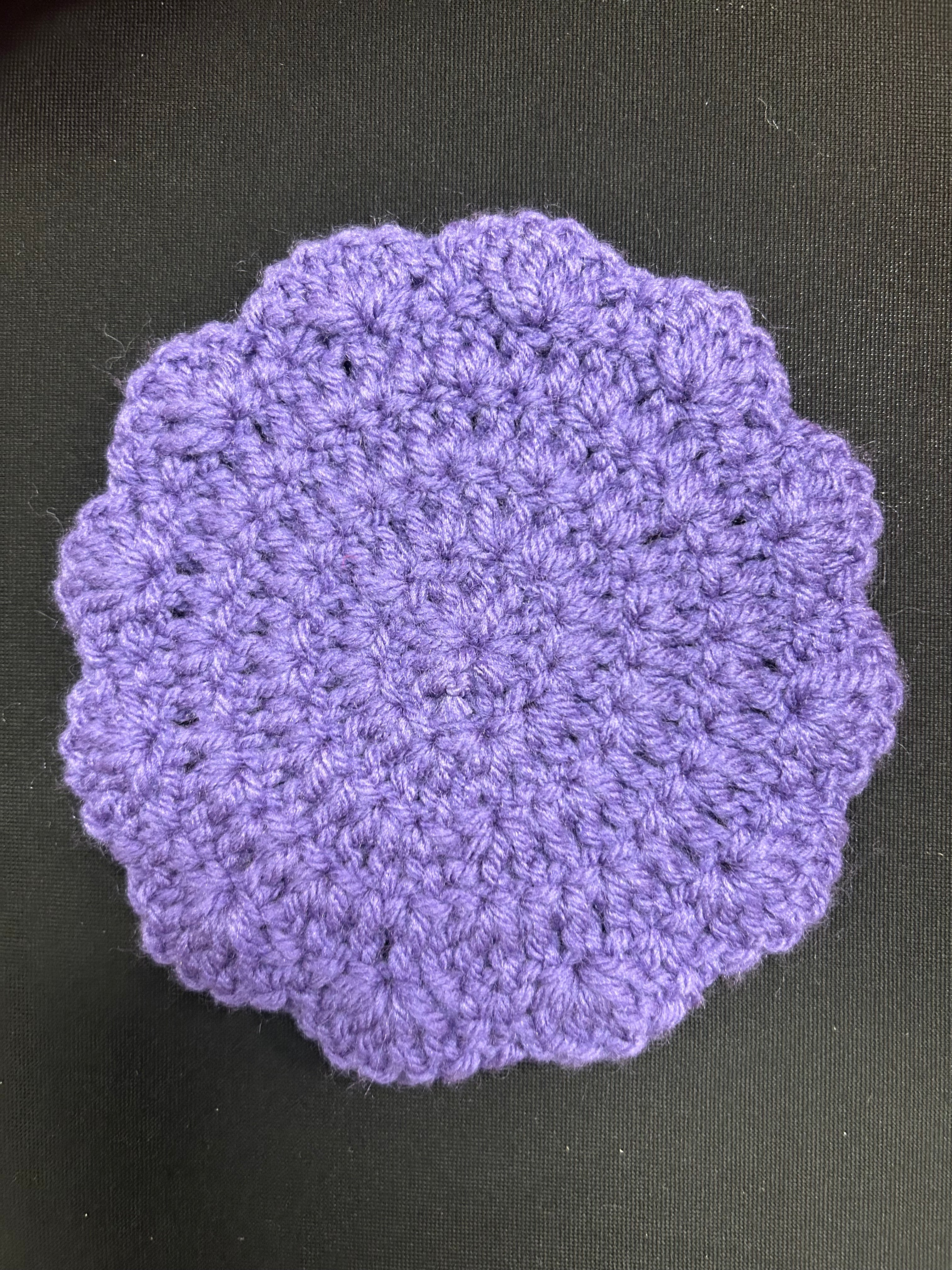 Purple Ombré Flowers Coaster Collection