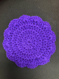 Purple Ombré Flowers Coaster Collection