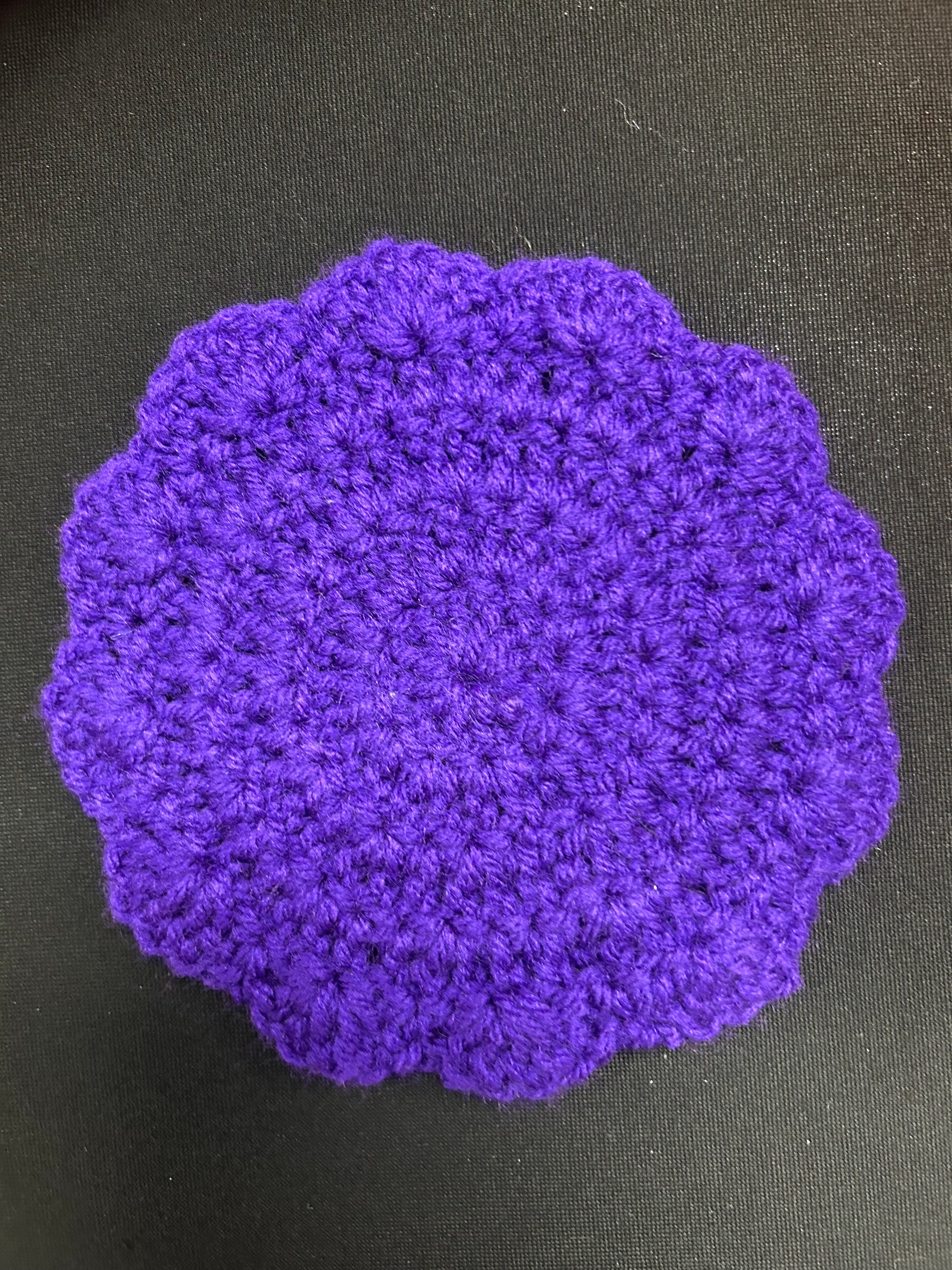 Purple Ombré Flowers Coaster Collection