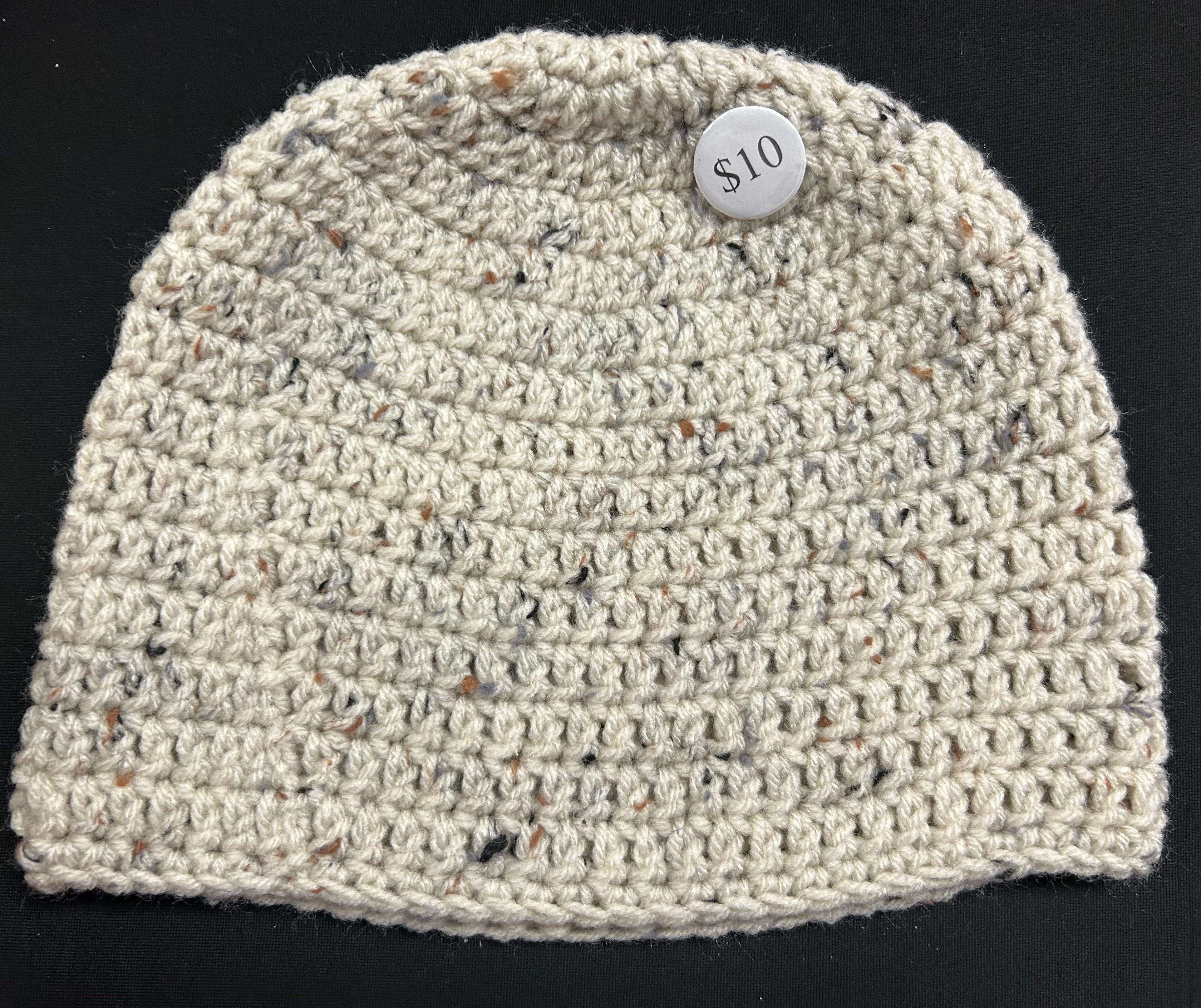 Beige Confetti Beanie