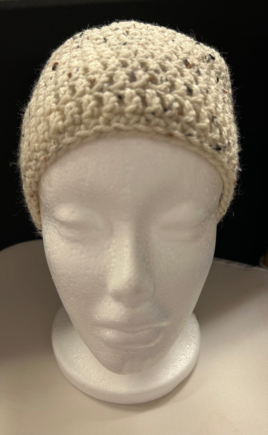 Beige Confetti Beanie