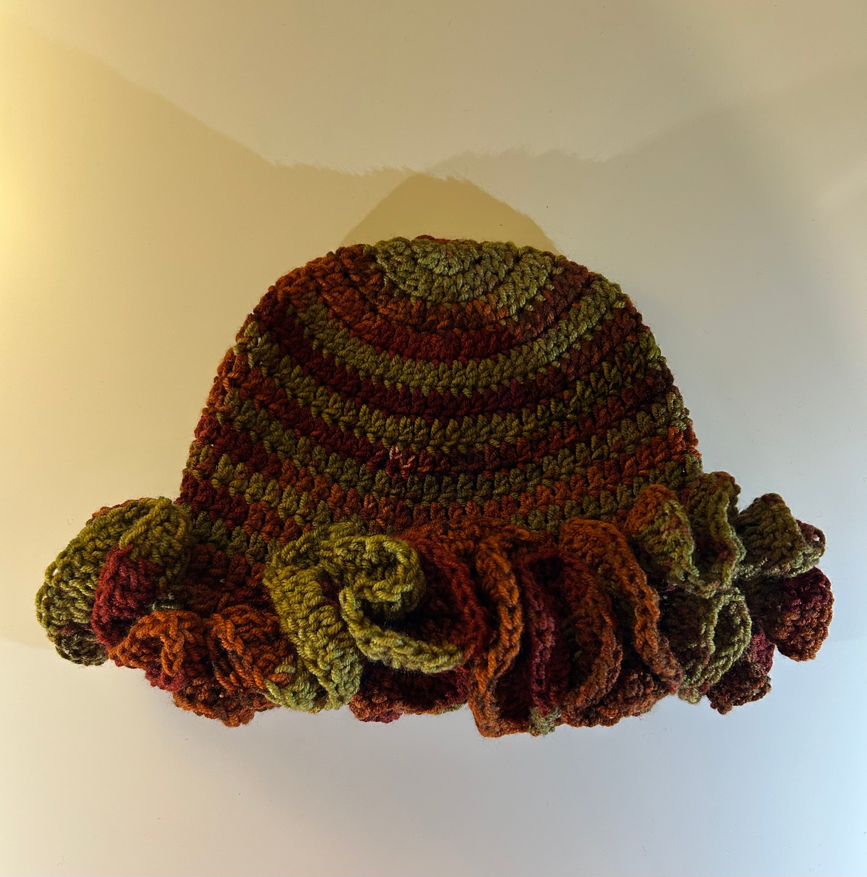 Autumn Ruffle Hat