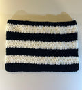 Onyx Black & Soft White Laptop Case